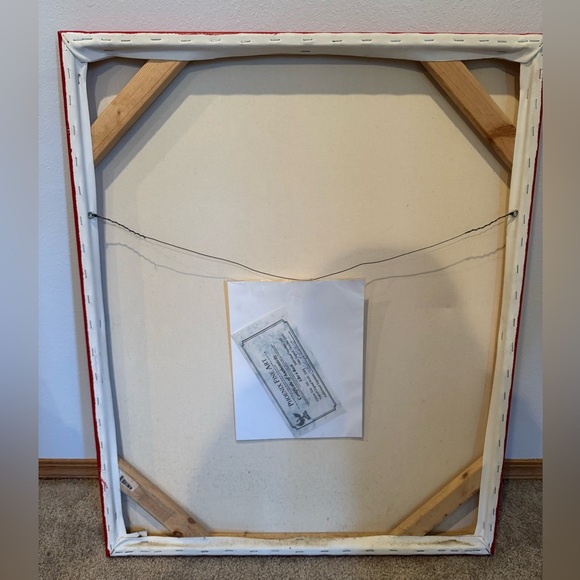 Limited edition Henri Peter Native American Art piece ‘Like A Rock’ No. 162/500 - Picture 2 of 3